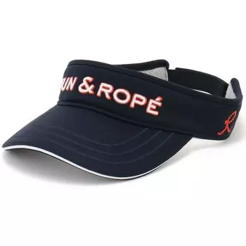 Козырек Jun & Rope, Козырек с 3D вышивкой логотипа для женщин, ERU24200, Темно-синий (40)