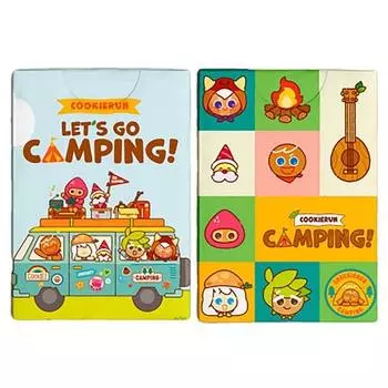 Козырная карта, игральная карта Cookie Run Camping Card, популярная корейская игра