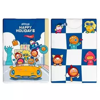 Козырная карта, игральная карта Cookie Run Holiday Card, популярная корейская игра