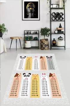 KOZZY HOME Детский ковер на нескользящей основе с цифровой печатью