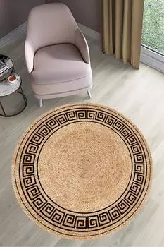 KOZZY HOME Круглый ковер на нескользящей основе с цифровой печатью