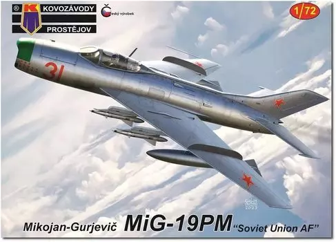 KP model KP model Soviet plastic model KPM0411 1/72 MiG-19PM