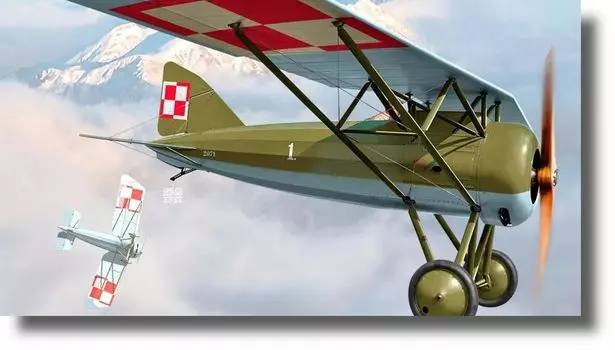 KP model Poland Morane Saulnier plastic model KPM0456 1/72 MoS30(AI)