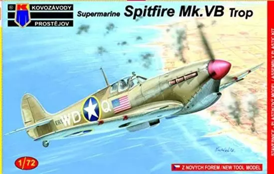 KP model Spitfire Trop plastic model KPM0066 1/72 Mk.Vb