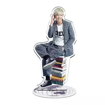 Kpop Bts Star Bangtan Boys Acrylic Stand Figure Double Side Home Table Decor RAP MONSTER