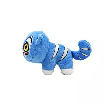 Kpop Demon Hunters Plush Toy Tiger Pp Cotton Filling Children Gift Decoration Blue Tiger