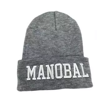 KPOP JISOO LISA LALISA MANOBAL серая шапка с вышивкой в виде букв вязаная шерстяная шапка осень-зима Tide Brand повседневный головной убор для пары A68