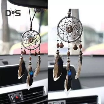 KPOP Перо Ловец снов Автомобильное крыльцо Подвесной декор для окон