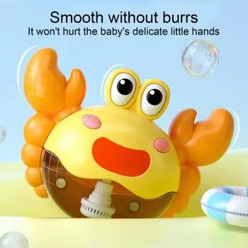 Крабовая ванна пузырьковая машина для детей водонепроницаемая пузырьковая машина ванна для малышей ванна