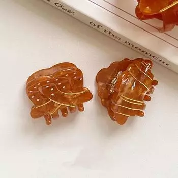 Крабовые зажимы для вечеринок, головные уборы, круассан, облако, женские заколки для волос, звездочка, ацетат, коготь для волос, корейские заколки для волос A