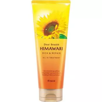 Kracie Diabeaute Oil-in Treatment Rich & Repair 200 г Шампунь/кондиционер Diabote (премия) После мытья шампунем слегка слейте воду, нанесите соответствующее средство.