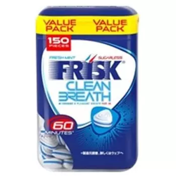 Kracie Frisk Clean Breath Bottle Fresh Mint 105gCharacteristicsThis tablet contains green tea extra CharacteristicsThis tablet contains green tea extr 1