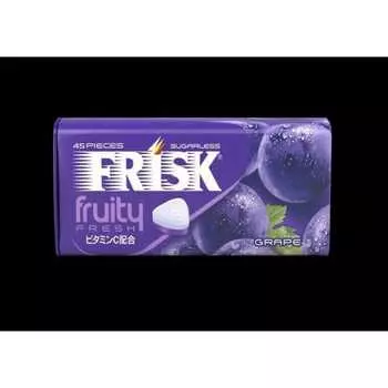 Kracie Frisk Fruity Fresh Grape 31,5 гХарактеристикиВ тот момент, когда вы кладете его в рот, вы почувствуете сочный вкус ОсобенностиВ тот момент, когда вы кладете его в рот, вы почувствуете сочный вкус 1