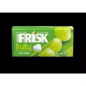 Kracie Frisk Fruity Fresh Muscat 31,5 гХарактеристики: Как только вы кладете его в рот, вы ощущаете сочный вкусХарактеристики: Как только вы кладете его в рот, вы ощущаете сочный вкус 1