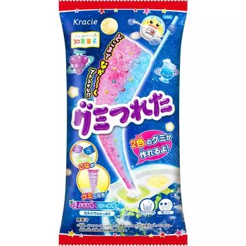 Kracie Gummy Tangled Grape Soda со вкусом газировки 19 г x 10 штук &