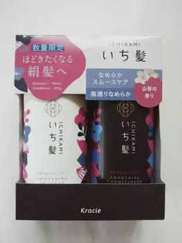 Kracie Home Products Ichikami Pair Set Smooth 480ml+480g