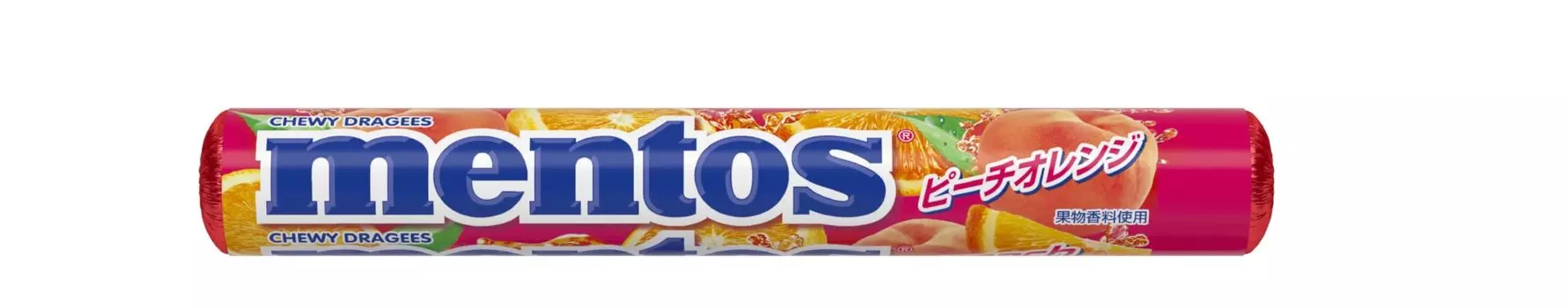 Kracie Mentos Peach Orange x 12 pieces 37.5g