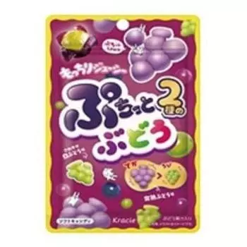 Kracie Petite Grape 30gCharacteristicsTwo types of grapes of different sizes, which can be eaten to CharacteristicsTwo types of grapes of different si 1