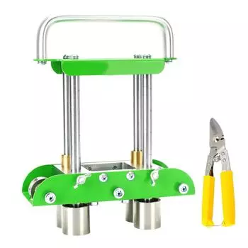 Роликовый гибочный инструмент для стальных, алюминиевых, медных пластин от 0 до 90 градусов с 8-дюймовыми ножницами