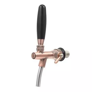 Кран для разливного пива Homebrew Аксессуары для крафтового пива Регулируемый кран Регулируемый хромированный пивной кран с регулятором расхода