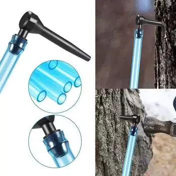 Краны для кленового сиропа с трубками Пищевой противоскользящий дизайн Простые в использовании трубки для кленового сиропа Клен set