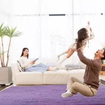 Крашение ковра, нескользящий безопасный полиэфирный материал, детский прямоугольный ковер для девочек мятный зеленый