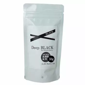 Краситель черный Deep Black Dye 4 50г с фиксатором цвета футболок!