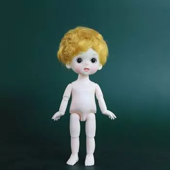 Красивая 1/8 BJD кукла с подвижным шарнирным телом, подвижная голова куклы с волосами, нюдовая 13 шарниров, подарок для куклы Style 4