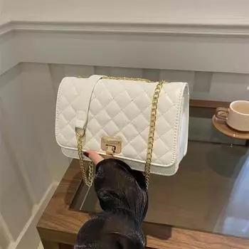 Красивая личность простой нишевый дизайн осенняя женская сумка женская 2024 новая мода плечо мессенджер женская сумка чёрный