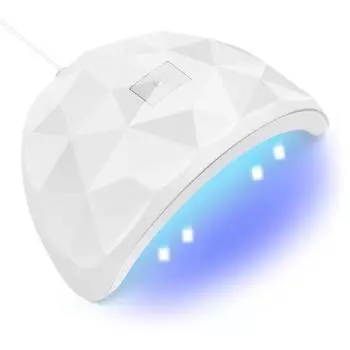 Красивая многофункциональная УФ-светодиодная лампа для ногтей, УФ-лампа для сушки геля, профессиональные аксессуары и инструменты для ногтей USB розовый