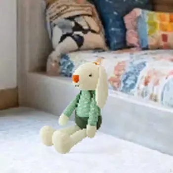 Красивая мягкая фигурка кролика, кукла из плюша, подарок на день рождения 40cm