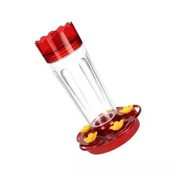 Красивая поилка для птиц для улицы, сада, двора, поилка для колибри с 5 отверстиями, подвесной садовый декор B