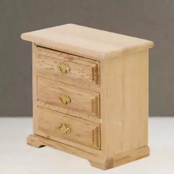 Красивая Реалистичная Ролевая Игра Неокрашенная 1:12 миниатюрных деревянных мебельных аксессуаров для домашнего декора кукольного домика B