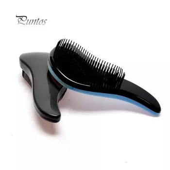 Красивая секретная ручка для волос, расческа для массажа кожи головы, инструмент для салонной укладки фиолетовый