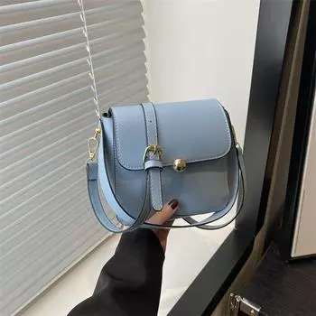 Красивая сумка повседневная индивидуальная сумка весна-лето женская 2024 новая вместительная фактурная сумка-мессенджер через плечо чёрный