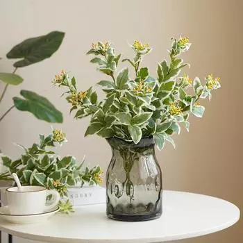 Красивое искусственное растение, не увядающее, легкое, не требует полива B