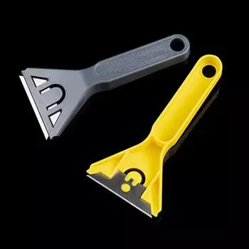 Красивое окно шва, духовка, очистка стен Лопата для чистки штукатурки Мастерок Скребок для стекла Инструмент для скребка B красный