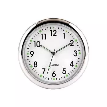 Красивые автомобильные часы с цифровой указкой, украшение автомобиля E