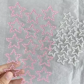 Красивые блестящие хрустальные стразы, жемчужные звезды, 3D-наклейки, чехол для телефона в стиле скрапбукинга, украшения своими руками, танцевальное шоу, макияж, наклейки для лица