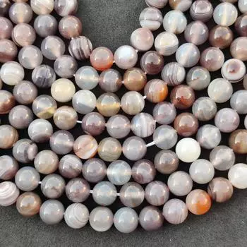 Красивые дизайнерские бусины из ботсванского агата, свободные бусины из драгоценных камней, целебный натуральный камень, размер 6 мм, 8 мм, 10 мм, бусины длиной 14–15 дюймов. 6 MM 1 Strand Beads