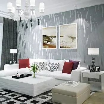 Красивые обои 950 см волнистая полоса настенная наклейка шкаф шкаф стол контактная бумага гостиная спальня настенное покрытие декор