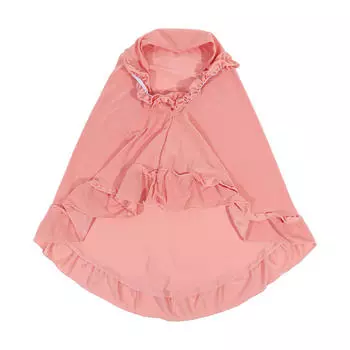 Красивые однотонные хиджабы с оборками для детей, мусульманские хиджабы для девочек, детские хиджабы, исламский головной платок, мягкий, эластичный, подходит для девочек 2-6 лет, тюрбан None бледно-розовый