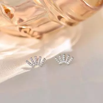 Красивые серьги-ресницы, изысканный темперамент, легкие роскошные серьги высокого класса, уникальный нишевый дизайн