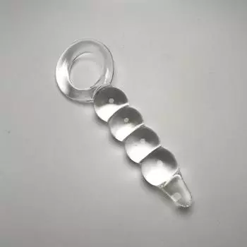 Красивые стеклянные хрустальные бусины с кольцом