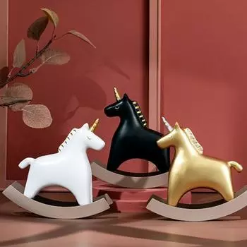 Красивые украшения для лошадей, простые, 2 размера, декоративные S золотистый