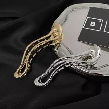 Красивые заколки для волос с утконосом, модные полые универсальные заколки из цинкового сплава, женские аксессуары для волос