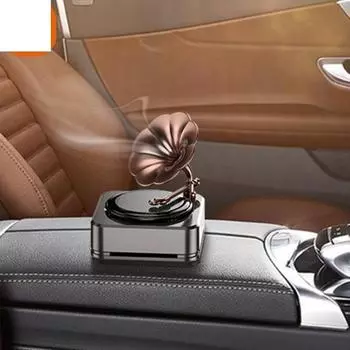 Красивый автомобильный ароматизатор длительного использования, деликатный устранитель запаха коричневый