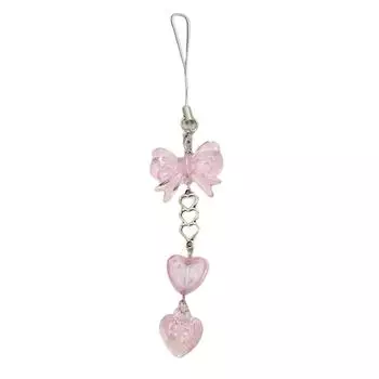 Красивый брелок для телефона с подвеской в виде бабочки из бисера, модный аксессуар, брелок для сумки, кулон для телефонов и рюкзаков 1