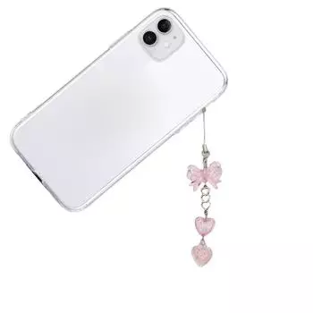 Красивый брелок для телефона с подвеской в виде бабочки из бисера, модный аксессуар, брелок для сумки, кулон для телефонов и рюкзаков 1