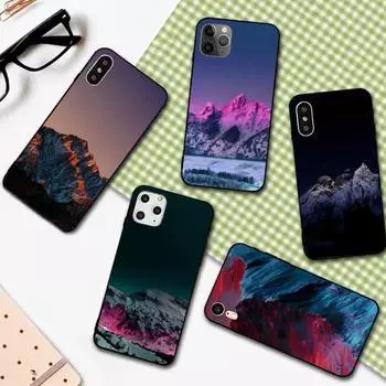 Красивый чехол для телефона Mountain для iPhone 12 Pro X XS Max XR 7 8 Plus iPhone 12 Mini 11 Pro Max SE 2020 Чехол iPhone XS MAX